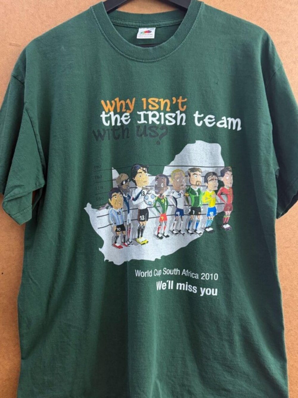 Guinness 2010 World Cup Graphic Tee, Size L